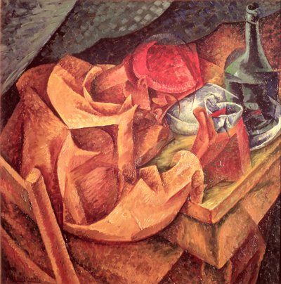The Drinker, 1914 by Umberto Boccioni